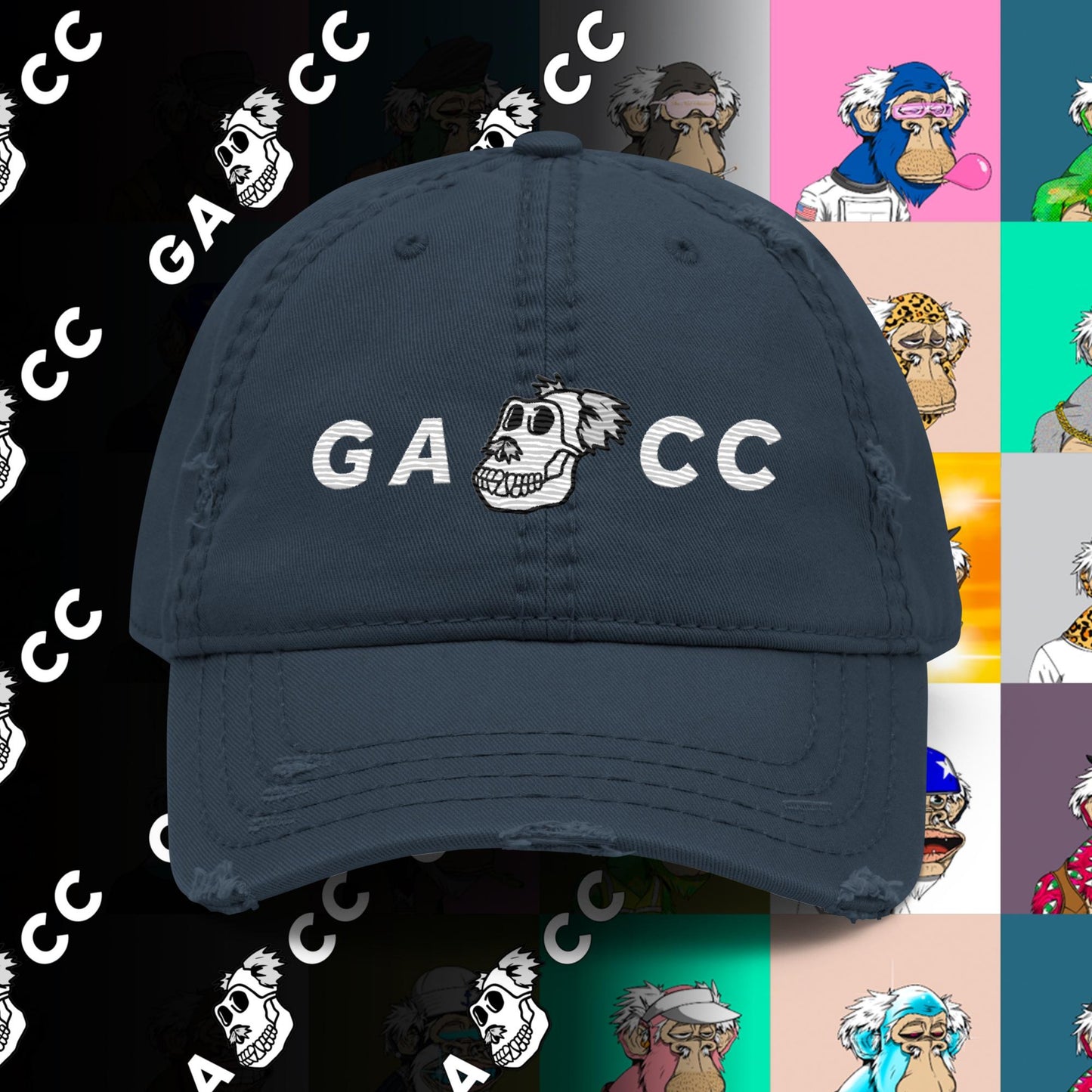 GACC Distressed Dad Hat