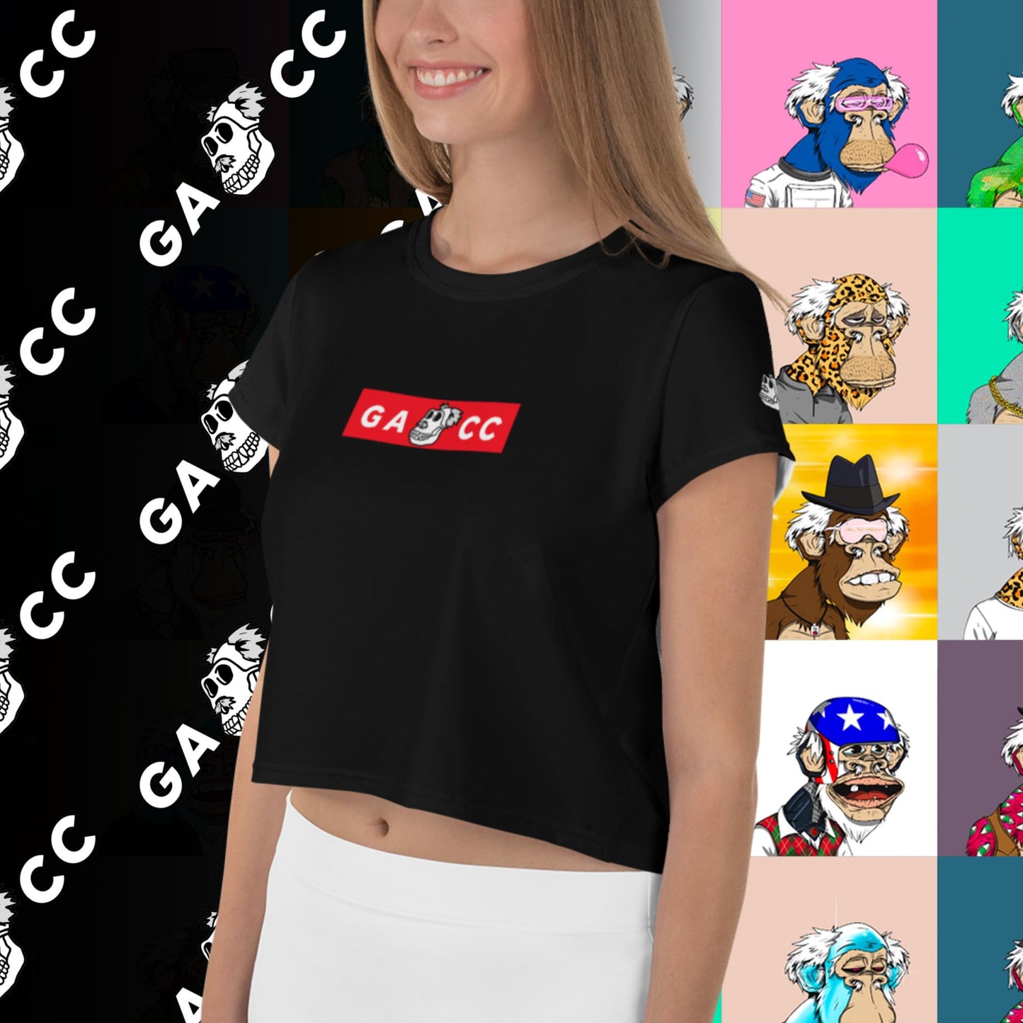 Box Logo GACC Crop Tee