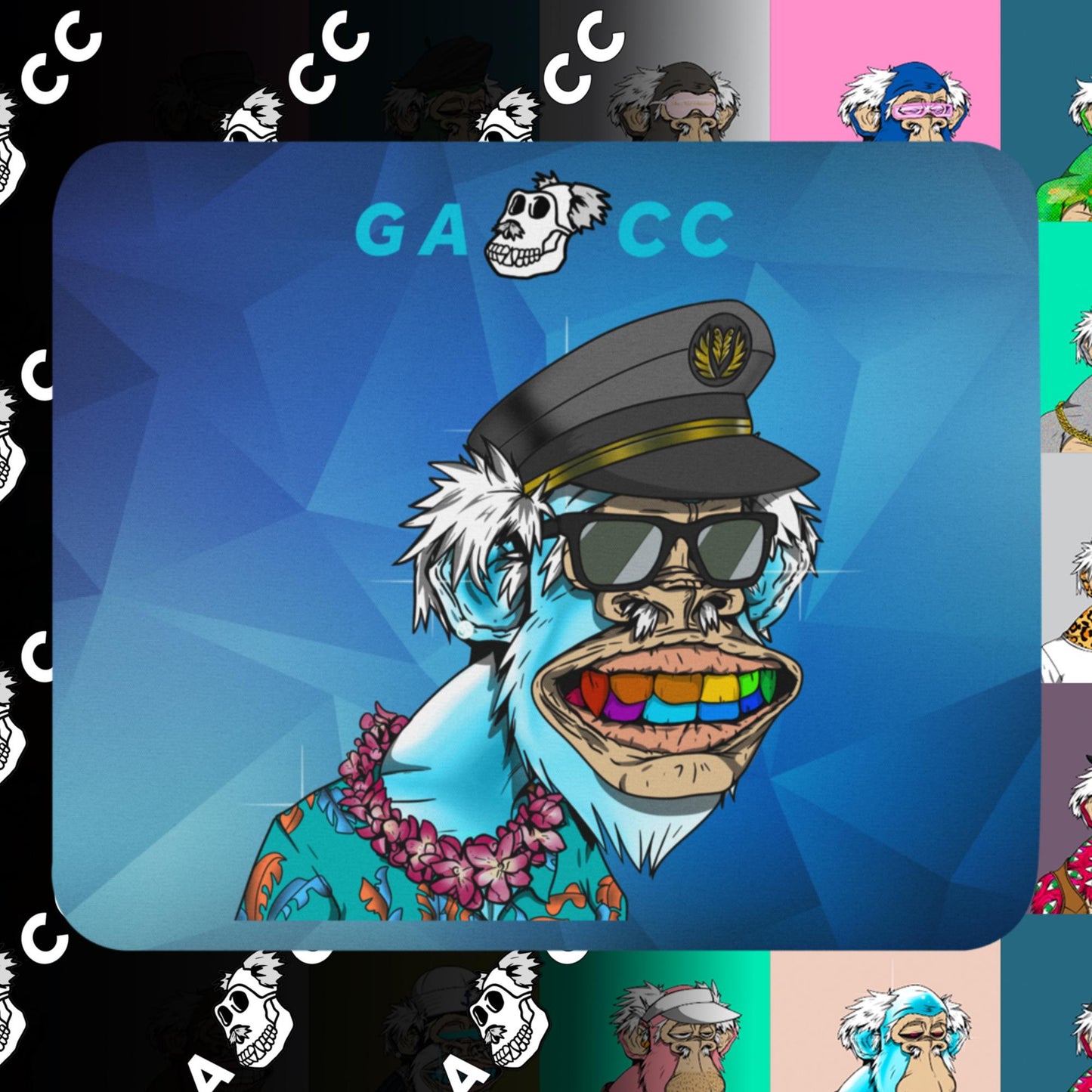 Diamond Captains Mouse Pad