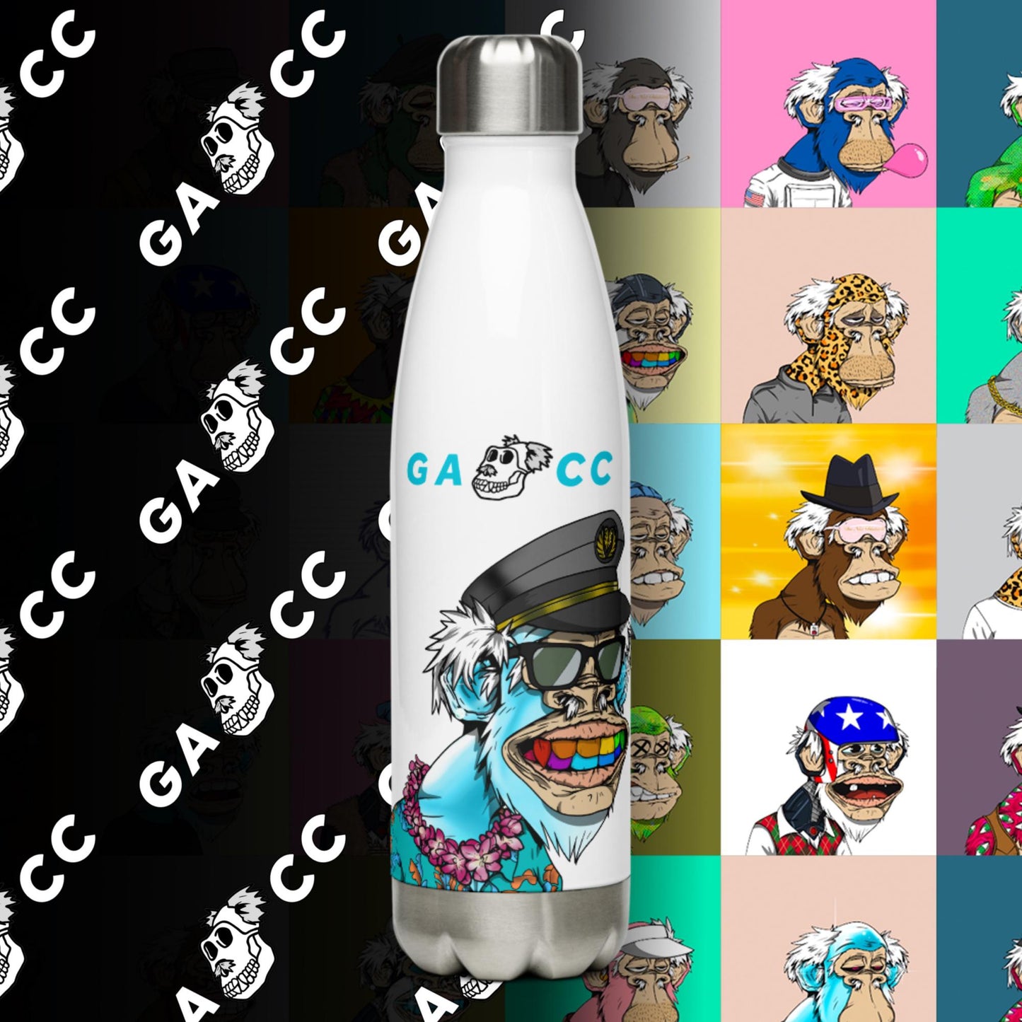 GACC Diamond Fur Water Bottle