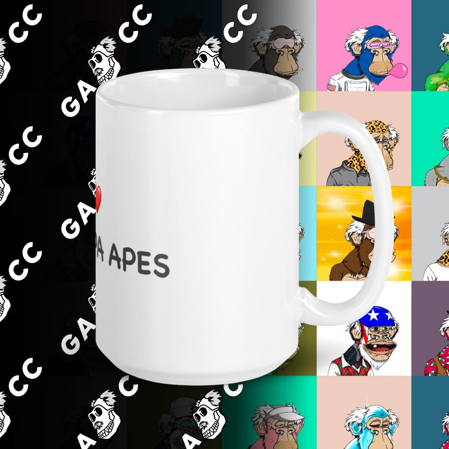 I ❤️ Grandpa Apes Mug